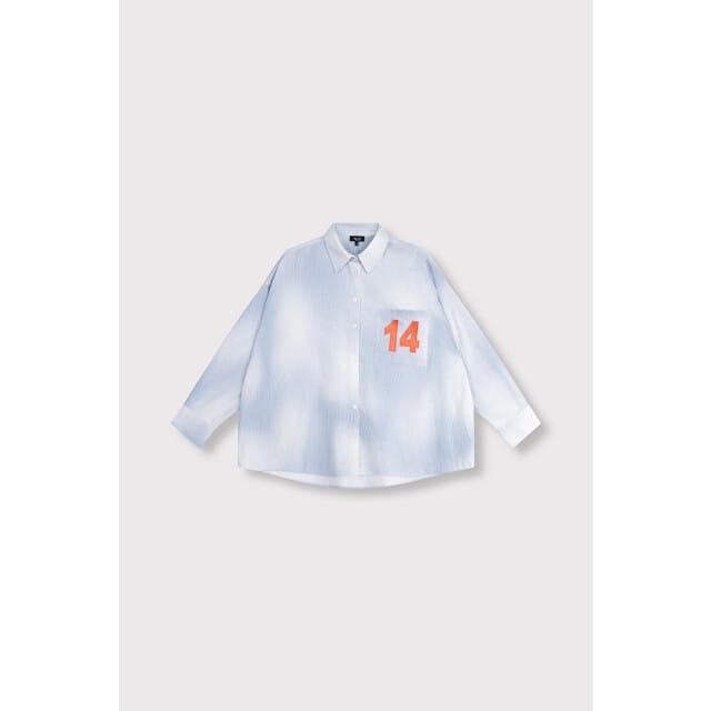 Alix The Label Faded stripe blouse -