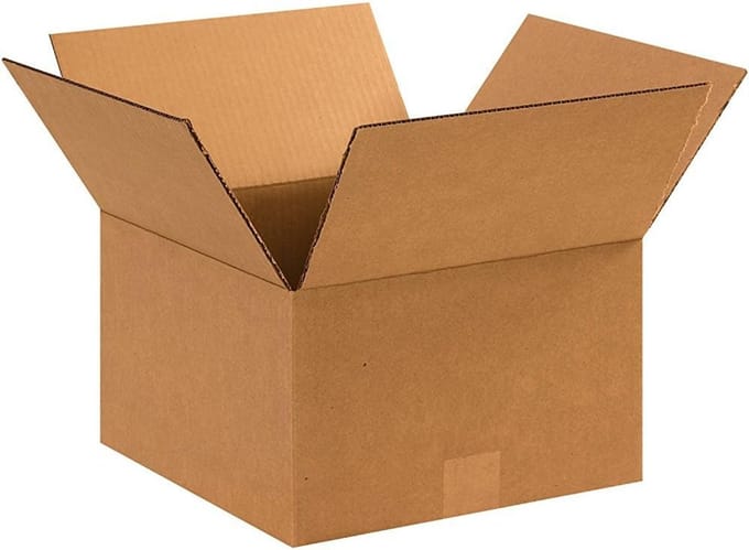 Verhuisdozen en verzenddozen van golfkarton 30x30x18.5 cm - Set van 25 stuks
