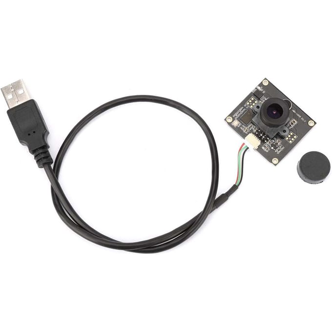 2 Millions de Pixels Objectif Grand Angle 120 degrés Module Caméra USB avec OV2643 ?Puce gray