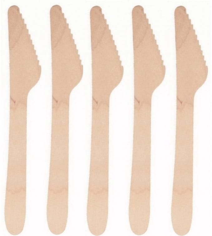 Papstar Messen - 25 Stuks - Hout