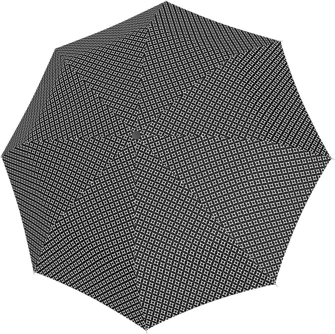 doppler Paraplu Carbonsteel Magic Minimal Black Zwart