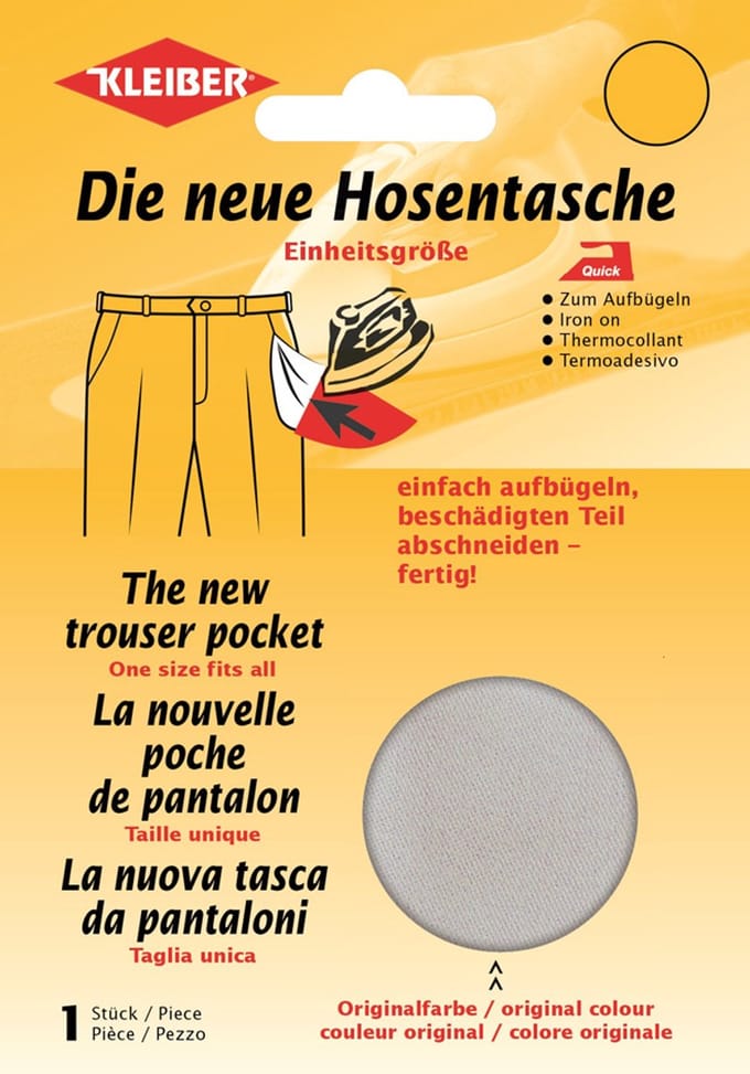 10002 Broekzak 1st - lichtgrijs