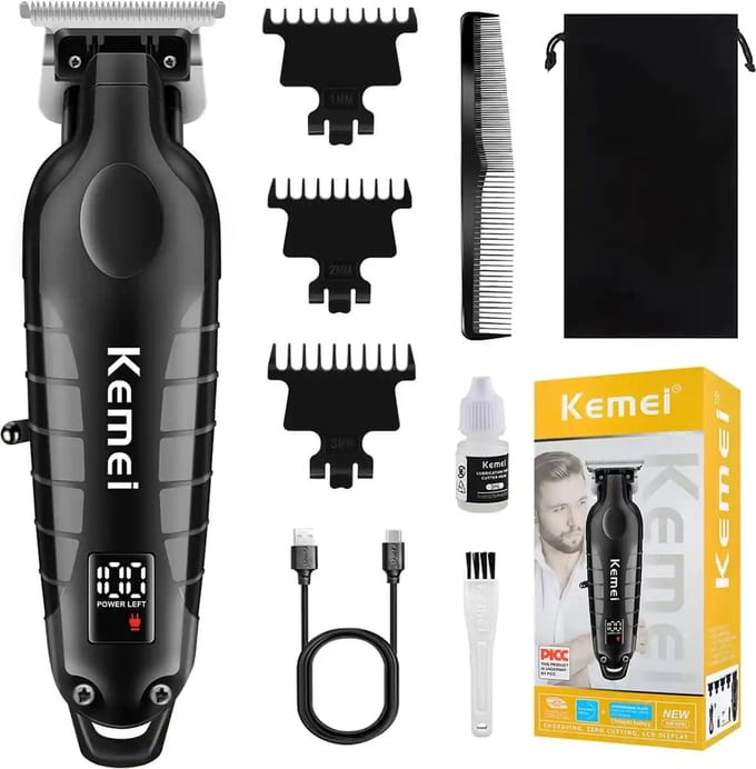 Black series KM-2293 10W tondeuse trimmer draadloos