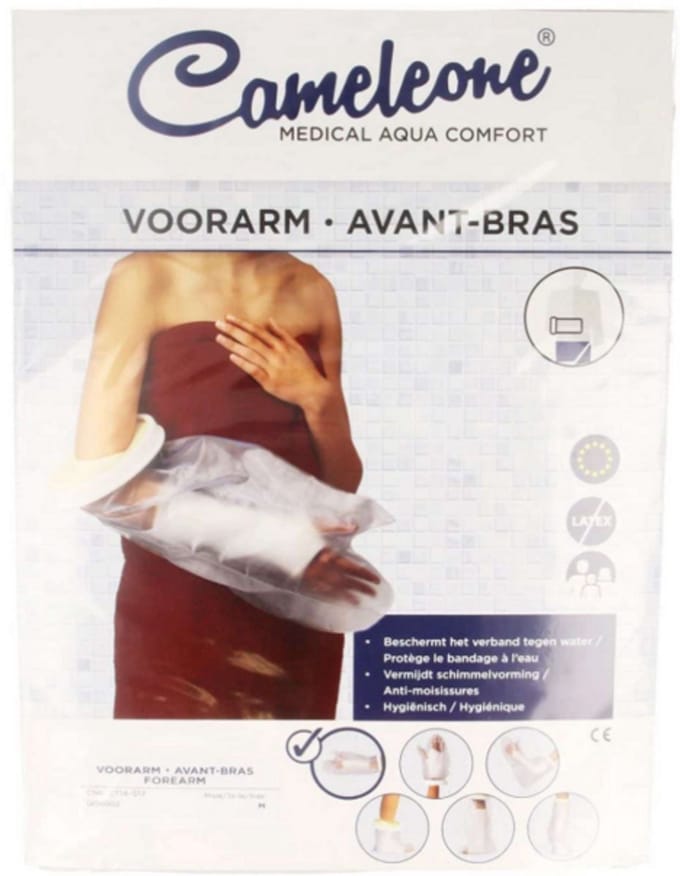 CAMELEONE AQUAPROTECTION VOLLEDIGE ARM TRANSP M 1