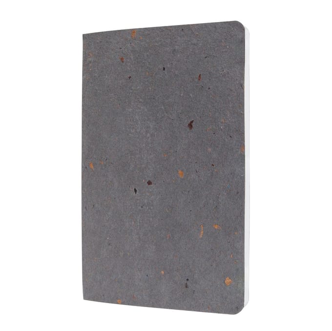 Sigel notitieboek A5 Re Up donkergrijs geruit softcover