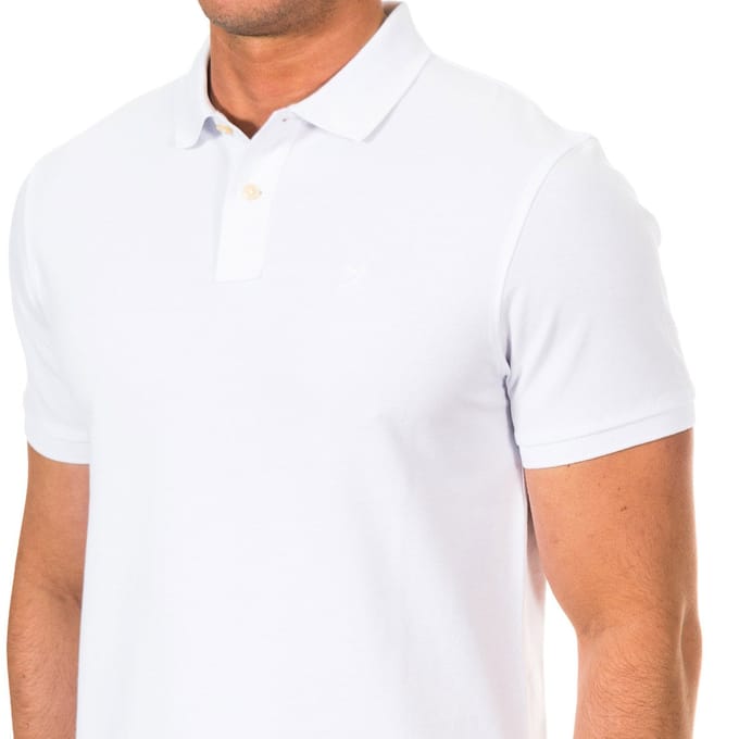 Herenpolo met korte mouwen en reverskraag HM561503