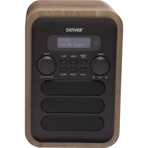 Denver DAB-48 Keukenradio VHF (FM), DAB+ Bluetooth Incl. afstandsbediening Grijs