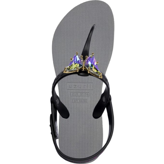 Uzurii | Teenslippers | Dames | Zilver | Maat 35/36