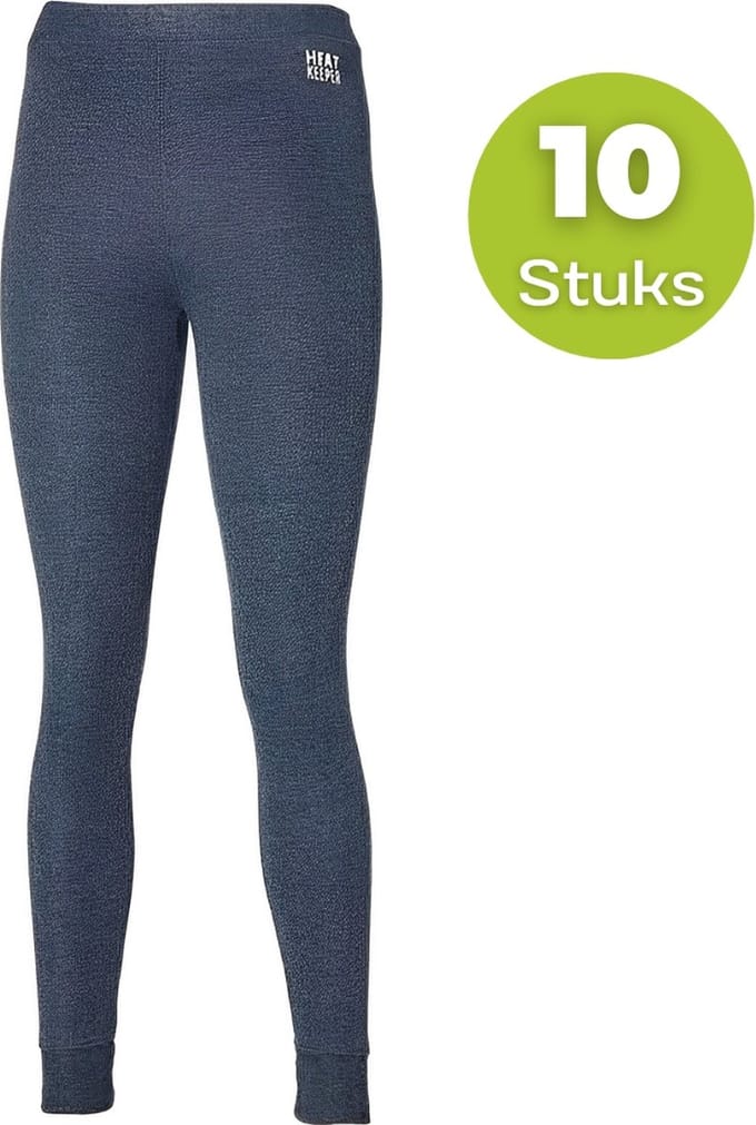 Thermobroek - Dames - Antraciet - S- Set van 10