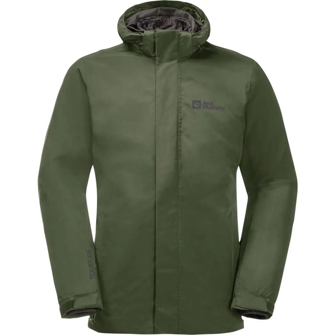 3-in-1 waterdichte jas Jack Wolfskin Bergland