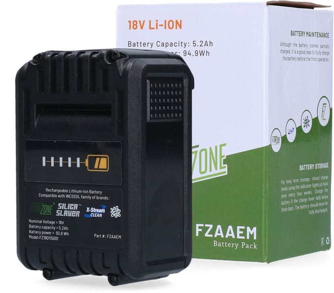 FlowZone Concrete Accu 18V/5,2 Ah