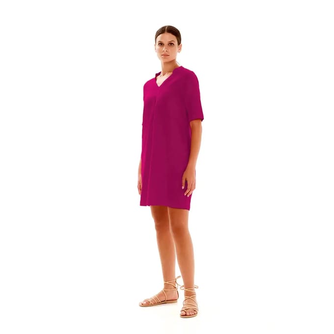 Dames t-shirt jurk Haris Cotton Essentials Midi