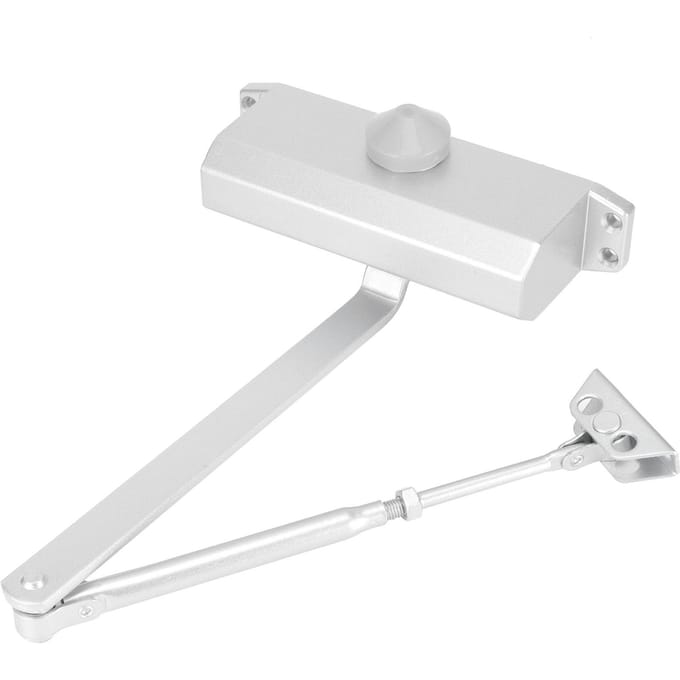 Ferme-portes Amortisseur Hydraulique Butée de Porte Ferme-porte Automatique Positionnement 180 Degrés Capacité de Charge 85KG