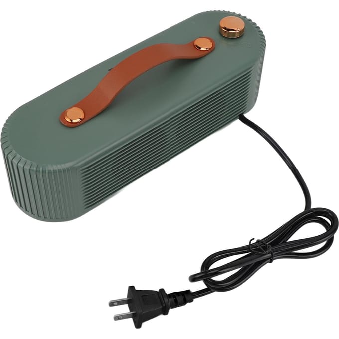 Desktop Multifunctionele Ruimteverwarmer 800W Elektrische Kachels 2 Standen Instelbaar Desktop Elektrisch groen