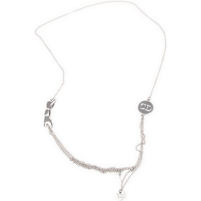 Dior Beauty Layered Charm Necklace  Ketting