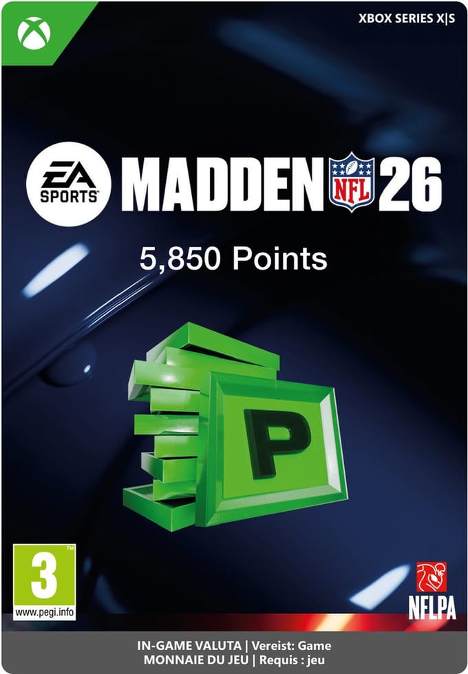 Madden NFL 26: 5850 MUT Points - Xbox Series X|S - Download