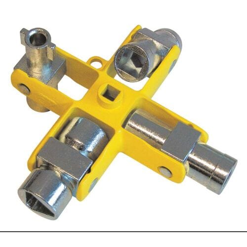 C.K T4451-2 Universele kruissleutel 9-in-1 Schakelkastsleutel 1 stuk(s)