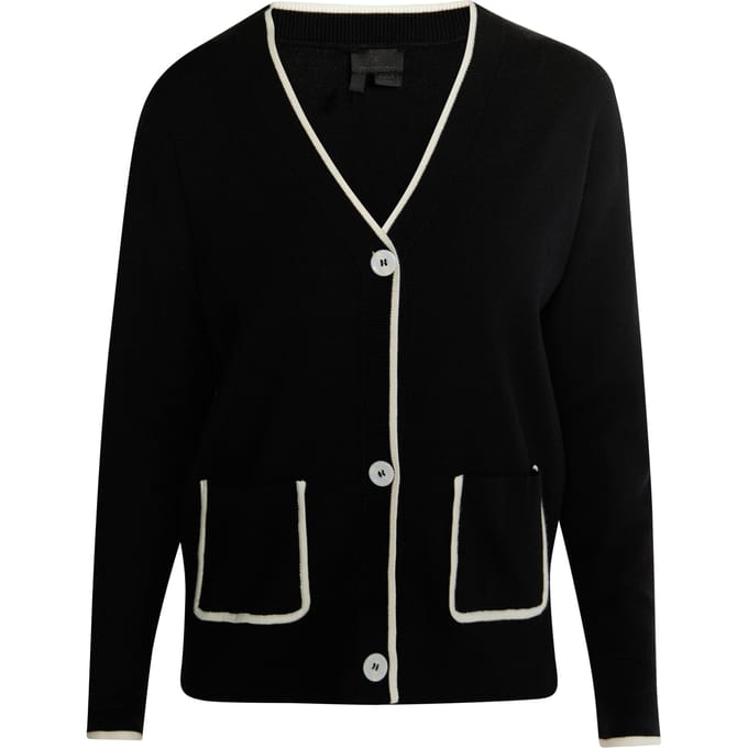 Dreimaster Vest Dames zwart en wit