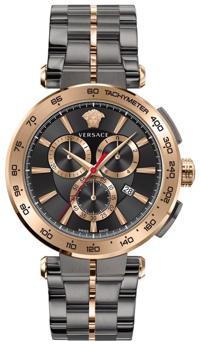 Versace - VE6CA0723 - Polshorloge - Heren - Kwarts - Chronograph - Aion