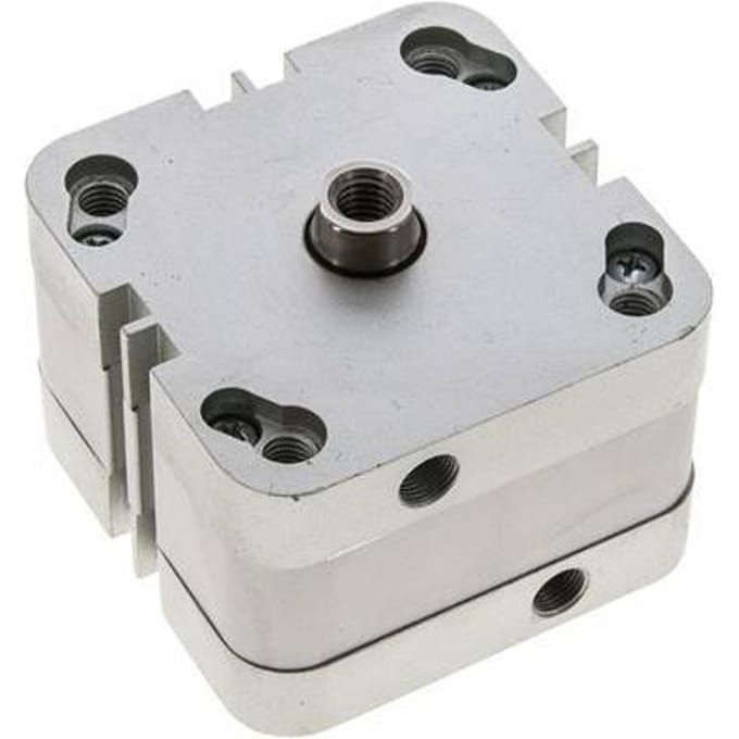 ISO 21287 Compacte Dubbelwerkende Cilinder 63-5mm - Magnetisch