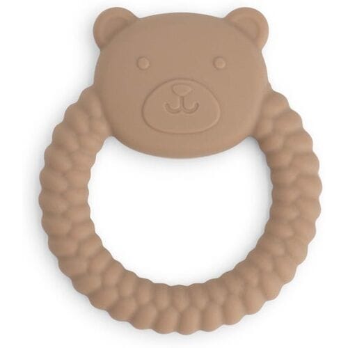 Prénatal siliconen bijtring beer Brown unisex