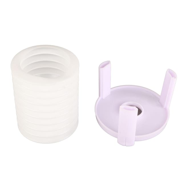 Extracteur d'Œufs Durs Éplucheur de Coquilles d'Œufs Éplucheur Durable Portable Outils de Cuisine Retrait de Coquilles d'Œufs white