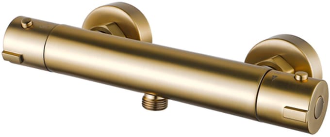 FugaFlow Efficiente Sobrado thermostatische douchekraan - goud mat