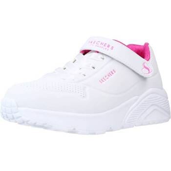 Skechers Uno Lite Chrome Steps Klittenband - Sneakers - Unisex - wit