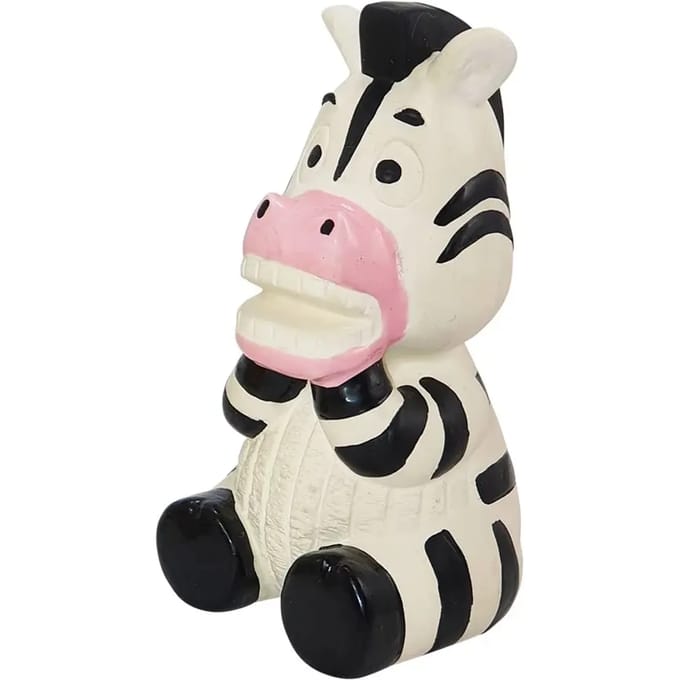 Latex zebra hondenspeelgoed Nobby Pet