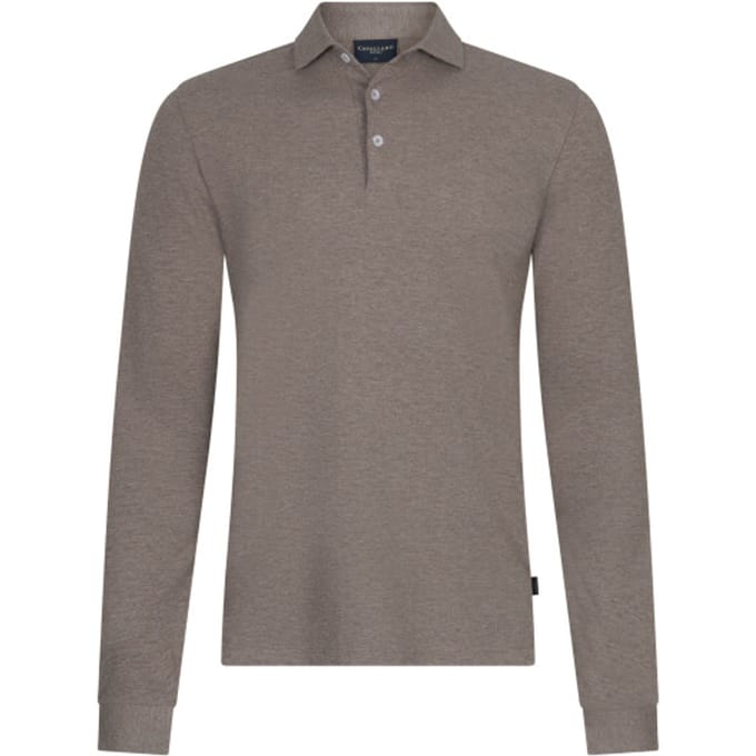Cavallaro Camicia Polo Ls Polos Taupe 116261014