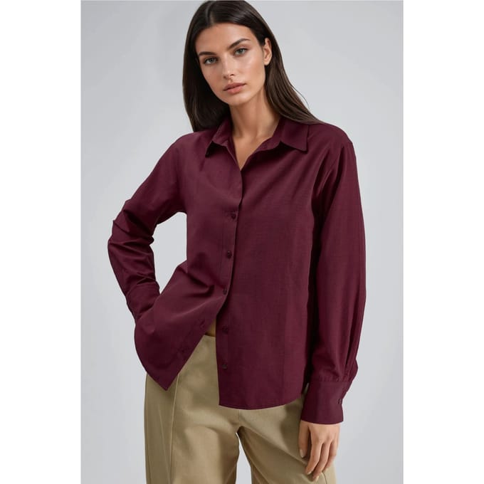Knopsluiting Relaxed Fit Overhemd