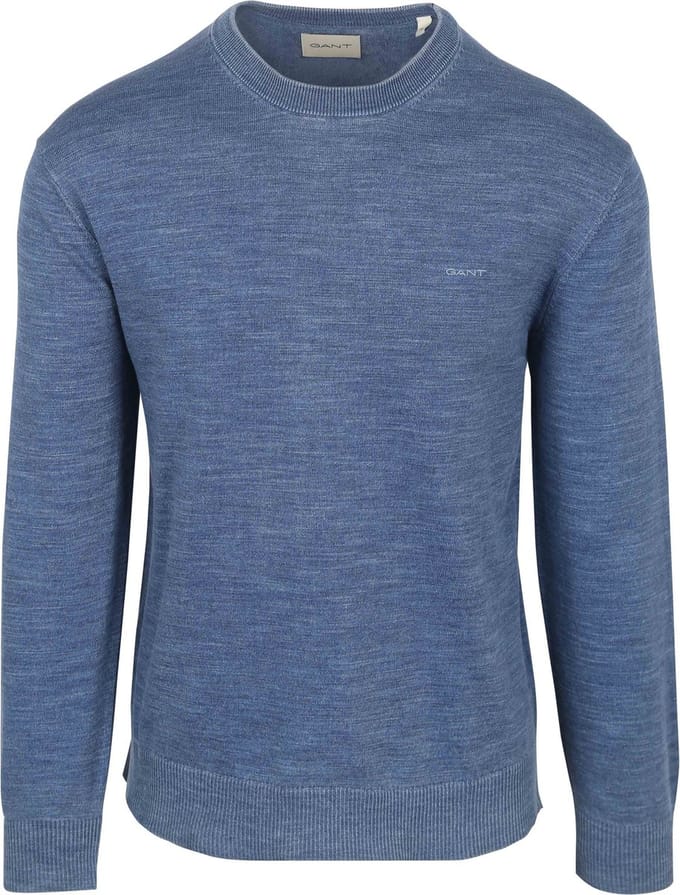 Gant Sunfaded Trui Blauw - Maat XXL - Heren - Pullovers