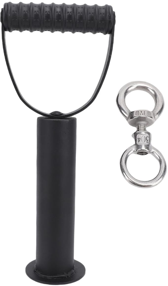 Dailygoods - Belastbare Halterschijf Kettlebell-handgreep, Draagvermogen 100 Kg