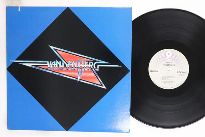 LP Plaat VANDENBERG Vandenberg 900051 ATCO 1982 US Metal Gebruikt white
