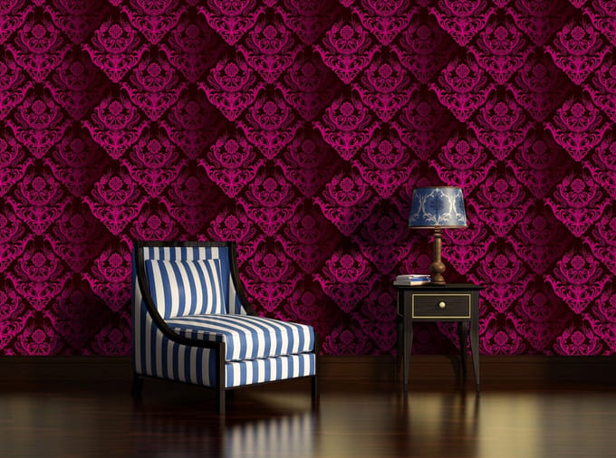 Poster | Roze | 104 x 70,5 cm