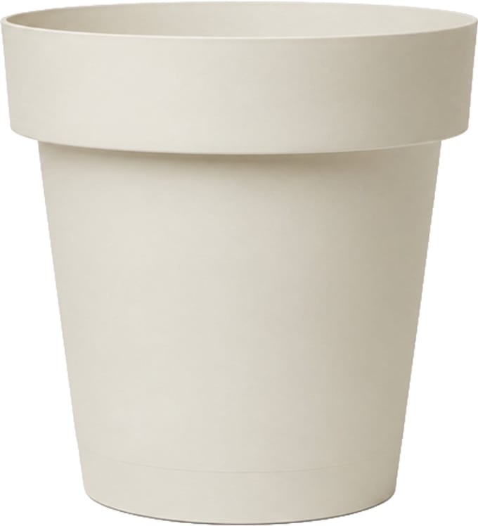 Elezza rSmart Bloempot Ø17 x H17 cm - Amandel