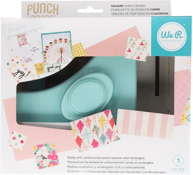 We R Memory Keepers  - Vierkant Punch Bord - 1 stuks