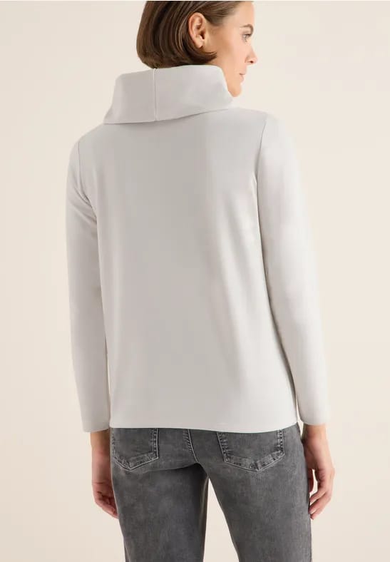 Shirt met grote kraag