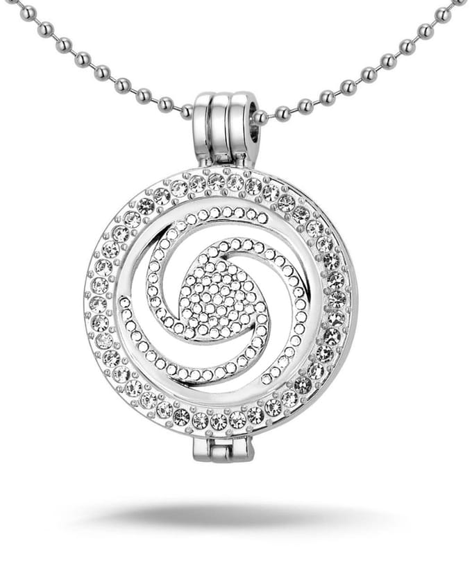 Montebello Ketting Aliki - 316L Staal - ∅35mm - Coin - 3delig - 80cm