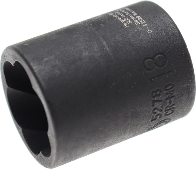 BGS Speciale dopsleuteldop/schroefuitdraaier 3/8 18 mm
