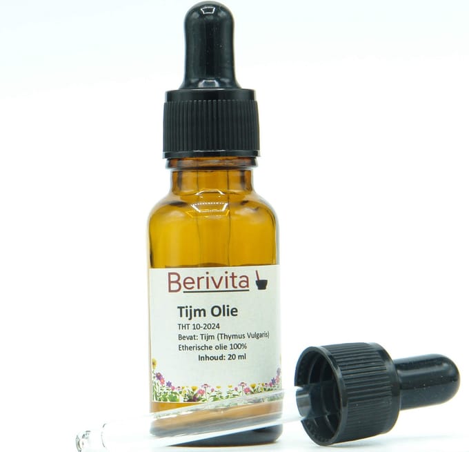 Tijmolie 20ml - Pure Etherische Tijm Olie - Thyme Oil