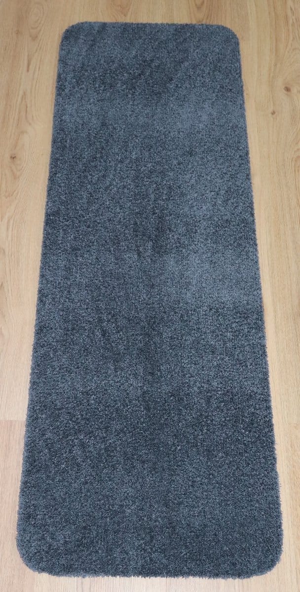 PRIMA - Soft - Wastafelmat - Badmat - donker grijs - 40x120cm - antislip