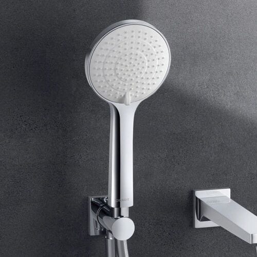 Duravit Handdouche 3 Standen MinusFlow – Douchekop Ø110 mm – Waterbesparend – EasyClean – Chroom Hoogglans