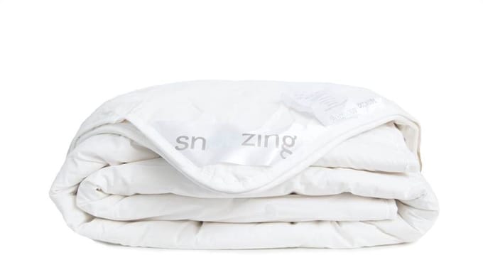 Snoozing Diamond 4-seizoenen Dekbed - Extra breed - 260x220 cm - Wit