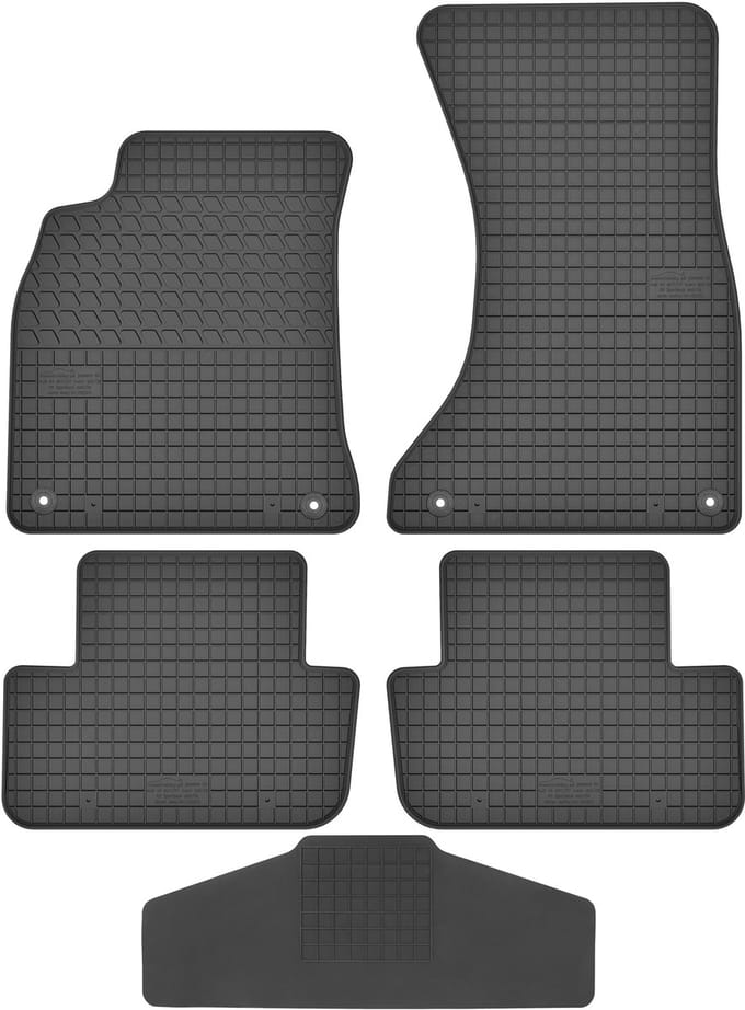 Max-Dywanik Motohobby - Automatten - Voor Audi A4 B8 2008-2015 - Zwarte Rubber