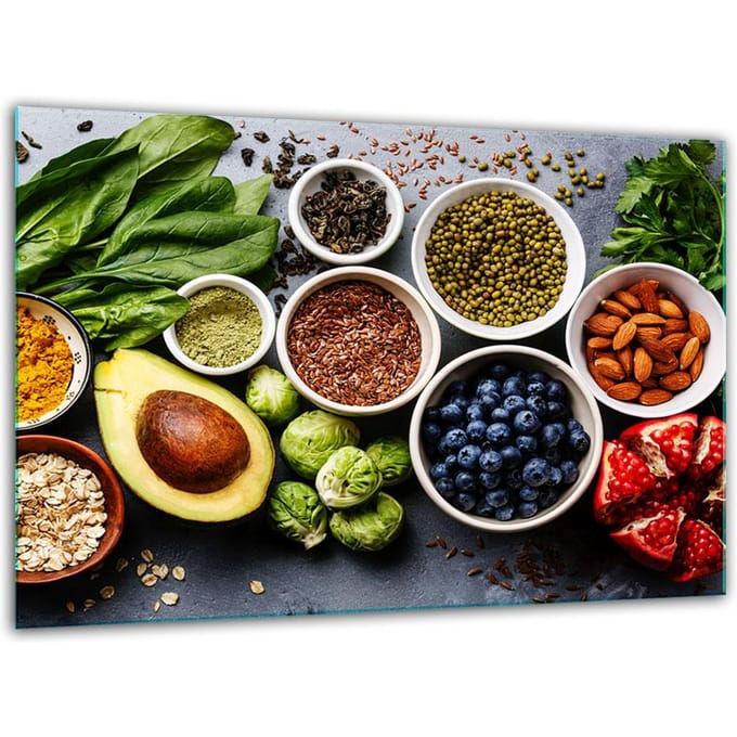 TMK ArtDeko - Snijplank - Gehard Glas - 30x22 cm - Antislip