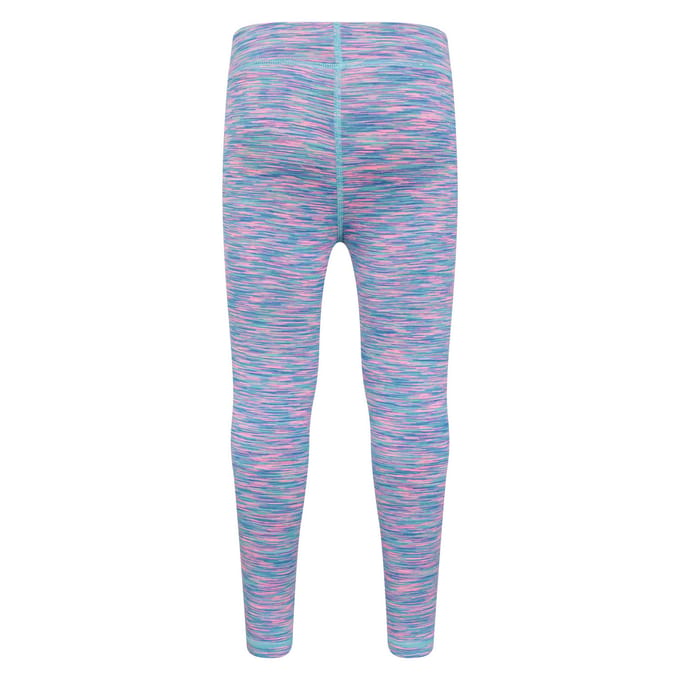 Mountain Warehouse Meisjes Kayleigh II Space Dye Legging (Blauw)