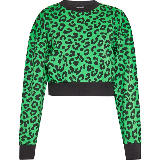 Mymo Sweatshirt Dames Groene Leeuw