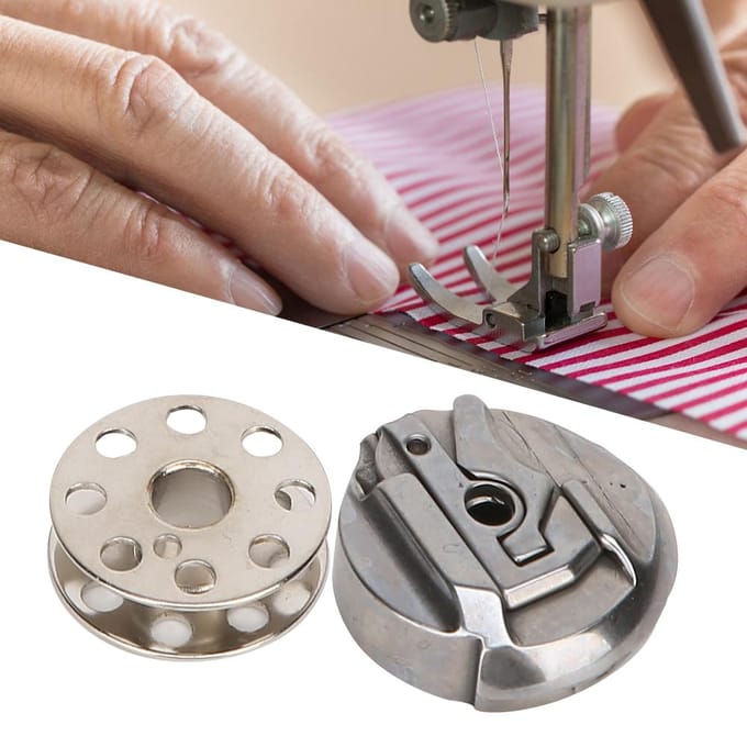 Spoel Shuttle Spoelhuis Naaimachine Accessoires voor Singer 221 222 301 gray