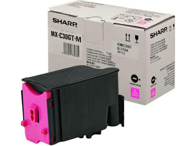 Sharp MX-C30GTM toner cartridge magenta (origineel)